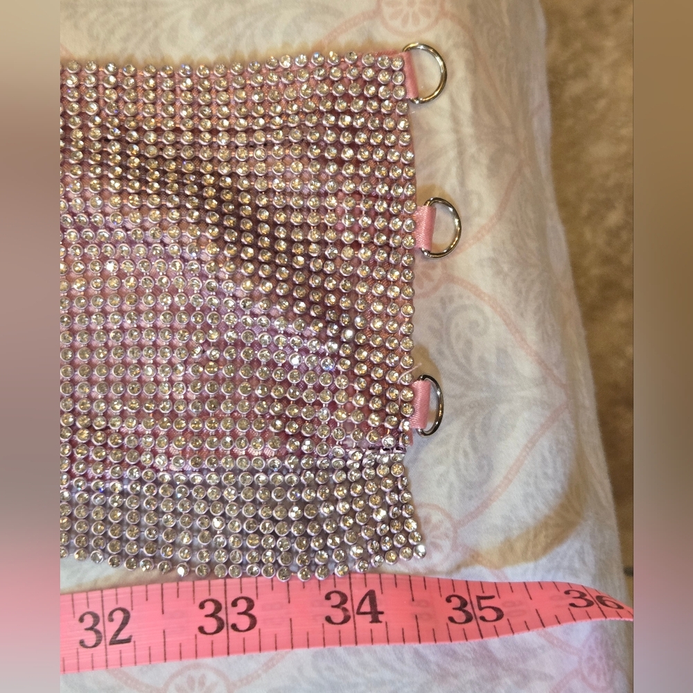 Windsor Pink Rhinestone Top - Picture 3 of 11